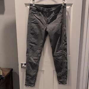 Gray Slim Fit Pants